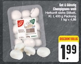 Aktuelle Champignons Angebote bei EDEKA in Leipzig Aktuelles Champignons weiß Angebot bei EDEKA in Leipzig ab 1,99 €