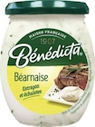Sauce Béarnaise - BENEDICTA en promo chez Casino Supermarchés Valence à 1,15 €