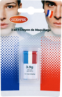 STICK MAQUILLAGE TRICOLORE - GOODMARK - Auchan Hypermarché à Montreuil STICK MAQUILLAGE TRICOLORE - GOODMARK en promo chez Auchan Hypermarché Montreuil à 1,49 €