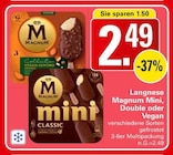 Magnum Mini Angebote von Langnese bei WEZ Bad Oeynhausen für 2,49 €