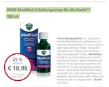 LINDA Premiumapotheke Mühlheim - MediNait Erkältungssirup für die Nacht Angebot im Prospekt MediNait Erkältungssirup für die Nacht bei LINDA Premiumapotheke im Mühlheim Prospekt für 18,98 €