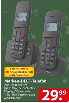 Marken-DECT-Telefon bei famila Nordost in Pinneberg Marken-DECT-Telefon im Angebot bei famila Nordost Pinneberg für 29,99 €