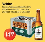 Pilsener, Radler oder Alkoholfrei 0,0% im Angebot bei Getränke Hoffmann in Nordhorn Pilsener, Radler oder Alkoholfrei 0,0% Angebote von Veltins bei Getränke Hoffmann Nordhorn für 14,99 €