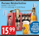 E center - Oktoberfestbier Angebot im Prospekt Oktoberfestbier bei E center im Prospekt "" für 15,99 €