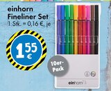 Fineliner Set von einhorn für 1,55 € bei TEDi im Angebot Fineliner Set von einhorn im aktuellen TEDi Prospekt