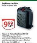Steckdosen-Heizlüfter im Angebot bei GLOBUS in Kaarst Steckdosen-Heizlüfter Angebote bei GLOBUS Kaarst für 9,99 €