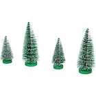 Mini-sapins de Noël Magic Village - Action à 2,49 € dans le catalogue Action