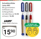 Schreiblernfüller ABC im Angebot bei GLOBUS in Willich Schreiblernfüller ABC Angebote von Lamy bei GLOBUS Willich für 15,90 €