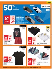Promos Chaussettes Homme dans le catalogue "Soldes" de Auchan Hypermarché à la page 17