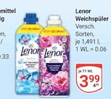 Aktuelle Lenor Angebote bei GLOBUS in Trier Aktuelles Weichspüler Angebot bei GLOBUS in Trier ab 3,99 €
