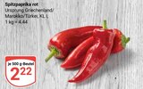 Spitzpaprika rot bei GLOBUS im Prospekt "" für 2,22 €
