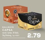 Capsa Crema d'Oro Angebote von Dallmayr bei E center Dinslaken für 2,79 €