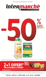 Intermarché Contact Catalogue "-50% DE REMISE IMMÉDIATE SUR LE 2ÈME", 12 pages, Annot,  14/04/2026 - 26/04/2026
