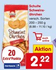 Schweinsöhrchen von Schulte im aktuellen Netto Marken-Discount Prospekt für 2,22 €