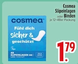 Slipeinlagen oder Binden im EDEKA Prospekt Slipeinlagen oder Binden von Cosmea im aktuellen EDEKA Prospekt für 1,79 €