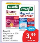 Magnesium 600 von Taxofit für 3,99 € bei budni im Angebot Magnesium 600 von Taxofit im aktuellen budni Prospekt