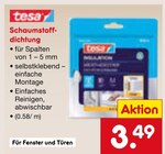Schaumstoffdichtung im Netto Marken-Discount Prospekt Schaumstoffdichtung von tesa im aktuellen Netto Marken-Discount Prospekt für 3,49 €