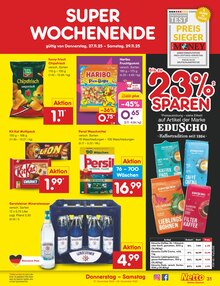 Haribo im aktuellen Netto Marken-Discount Prospekt (Siegen (Universitätsstadt)) Haribo im Netto Marken-Discount Prospekt "Aktuelle Angebote" mit 54 Seiten (Siegen (Universitätsstadt))