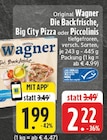 Die Backfrische im Angebot bei EDEKA in Arnsberg Die Backfrische Angebote von Wagner bei EDEKA Arnsberg für 1,99 €