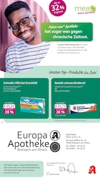 Aktueller mea - meine apotheke Apotheken Prospekt für Merdingen: Unsere Juni-Angebote mit 4} Seiten, 01.06.2026 - 30.06.2026