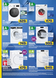 Waschmaschine im EURONICS Prospekt "GENAU RICHTIG. SEITENWEISE BESTE PREISE." mit 10 Seiten (Rheda-Wiedenbrück)