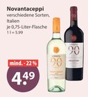 Rotwein im V-Markt Prospekt Wein von Novantaceppi im aktuellen V-Markt Prospekt für 4,49 €