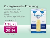2 kcal Drink Vanille Trinkflasche im Angebot bei mea - meine apotheke in Karlsruhe 2 kcal Drink Vanille Trinkflasche Angebote von Fresubin bei mea - meine apotheke Karlsruhe für 18,75 €