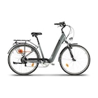 Vélo de ville électrique mixte Feu Vert E-Roll 75 gris platinium - Feu Vert en promo chez Feu Vert Châtenay-Malabry à 999,00 €
