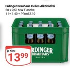 Helles Alkoholfrei im Angebot bei GLOBUS in Gera Helles Alkoholfrei Angebote von Erdinger Brauhaus bei GLOBUS Gera für 13,99 €