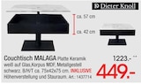 Couchtisch MALAGA Angebote von Dieter Knoll bei Zurbrüggen Dorsten für 449,00 €