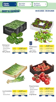 Salat im METRO Prospekt "Wochenangebote" mit 54 Seiten (Frankfurt (Main))