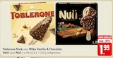 Aktuelles Toblerone Stick oder Milka Vanilla & Chocolate Swirl auch Nuii Angebot bei E center in Offenbach (Main) ab 1,99 €