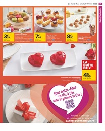 Offre Saint-Valentin dans le catalogue Carrefour du moment à la page 35