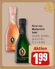 Sekt von Fürst von Metternich im aktuellen REWE Prospekt für 1,99 €