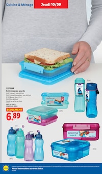 Promotion Accessoires de jardin dans le prospectus Lidl, valable du 10/09/2026 au 16/09/2026 Promo Accessoires de jardin dans le catalogue Lidl du moment à la page 36