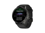 Venu 4 45 mm Smartwatch Edelstahl und faserverstärktes Polymer Silikon, 22 mm, Handgelenkumfang 135-200 Schwarz/Schiefergrau von GARMIN im aktuellen MediaMarkt Saturn Prospekt für 439,99 €
