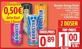 Energy-Drink von Booster für 0,50 € bei EDEKA im Angebot Energy-Drink von Booster im aktuellen EDEKA Prospekt