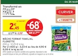 Promo Mâche format familial à 0,78 € dans le catalogue Intermarché à Billère