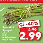Spargel im aktuellen Prospekt bei Kaufland in Zerbst