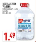 Aktuelles Destilliertes Wasser Angebot bei Marktkauf in Recklinghausen ab 1,49 €
