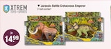 Jurassic Battle Cretaceous Emperor von XTREM TOYS+SPORTS im aktuellen V-Markt Prospekt für 14,99 €