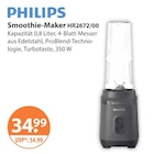Smoothie-Maker HR2672/00 von Philips im aktuellen V-Markt Prospekt für 34,99 €