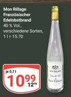 Französischer Edelobstbrand Angebote von Mon Rillage bei GLOBUS Amberg für 10,99 €