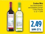 Rotwein trocken Angebote von Franken bei diska Hof für 2,49 €