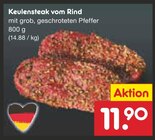 Aktuelles Keulensteak vom Rind Angebot bei Netto Marken-Discount in Erfurt ab 11,90 €