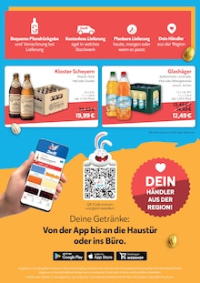 Bier im Durst.de Prospekt "Du bestellst. Durst liefert." mit 2 Seiten (Rostock)