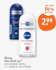 Deo Roll on von Nivea im aktuellen tegut Prospekt für 2,99 €