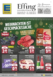 EDEKA Prospekt für Gronau (Westfalen): "Aktuelle Angebote", 28 Seiten, 09.12.2024 - 14.12.2024