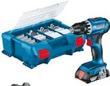 Akku-Bohrschrauber-Set GSR 18V-45 Professional von Bosch für 239,00 € bei Hellweg im Angebot Akku-Bohrschrauber-Set GSR 18V-45 Professional von Bosch im aktuellen Hellweg Prospekt