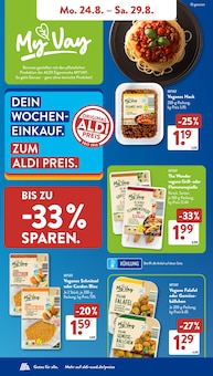 ALDI SÜD Prospekt der aktuellen Woche, gültig von 24.08.2026 bis 29.08.2026 Aktueller ALDI SÜD Prospekt "Gutes für Alle." mit 31 Seiten